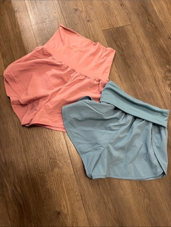 Zenana Outfitters Pants - 🆕 Bundle of 2 Zenana Outfitters Fold-Over Waist Athletic Shorts. S. NWOT!🔥